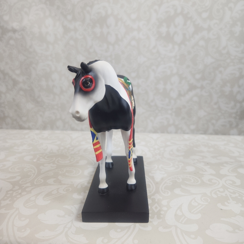 Painted Ponies Cheyenne Warrior Painted Horse Figurine - Picture 4 of 7